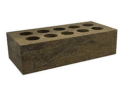 Цегла стандарт пустотіла гладка Бурштин