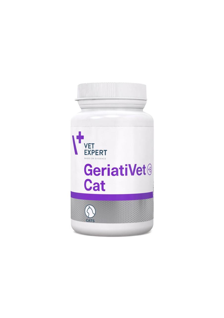 ГеріатіВетКет ВетЕксперт GeriatiVetCat VetExpert вітамінно-мінеральний комплекс для котів зрілого віку, 60 капс