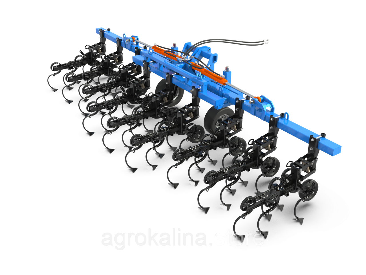Культиватор універ.міжрядний гідравлічний КУМ-6 (8-ми рядний 5.6м. Міжр. 700-750мм), фото 1