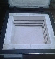 Муфельна піч МП-20 з вертикальним завантаженням (зверху) кераміка/фехраль для керамічних виробів