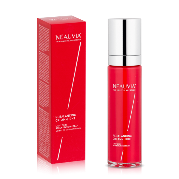 NEAUVIA REBALANCING CREAM LIGHT Відновлюючий крем-гель для нормальної та комбінованої шкіри  50 мл red