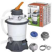 Пісочний фільтр-насос для басейну Bestway 58515 (3028 л/год, пісок 8,5 кг)