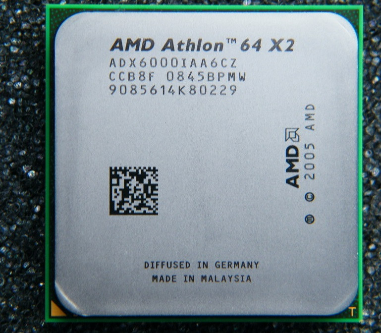 ТОПОВИЙ ПОТУЖНИЙ процесор AMD на Socket am2 на 2 ЯДРА ATHLON 64 X2 6000 125W !( 2 по 3.0 Ghz) sam2 am2+ з ГАРАНТІЄЮ