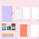 Блокнот-планер для грошей формат А6, планер бюджету та зберігання фінансів, органайзер для ведення обліку доходу, фото 3