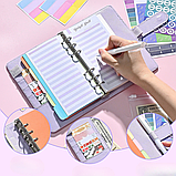 Блокнот-планер для грошей формат А6, планер бюджету та зберігання фінансів, органайзер для ведення обліку доходу, фото 5