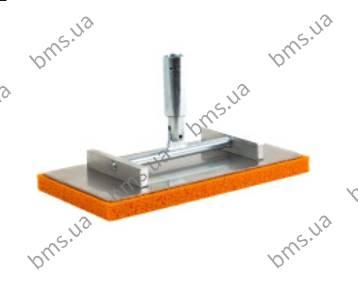 Терка губчата 140х280 мм (алюміній) натуральний каучук Kubala