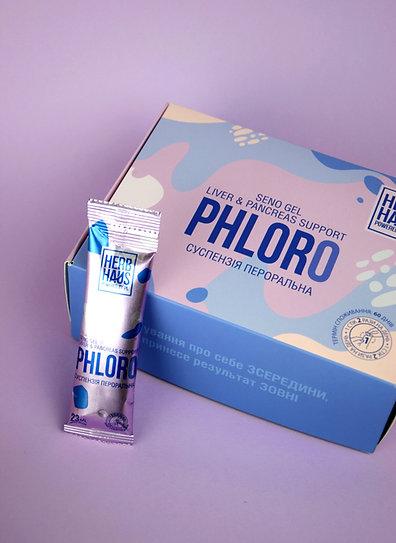 HerbHaus Дієтична добавка підтримка печінки та підшлункової залози PhlorO стик №30