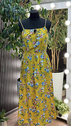 Неймовірна жіноча сукня, тканина "Софт" розмір 48, фото 2