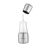 Млин для солі та перцю 2 в 1 Ardesto Gemini, 140 мл, акрил, неіржавка сталь, прозорий, фото 2
