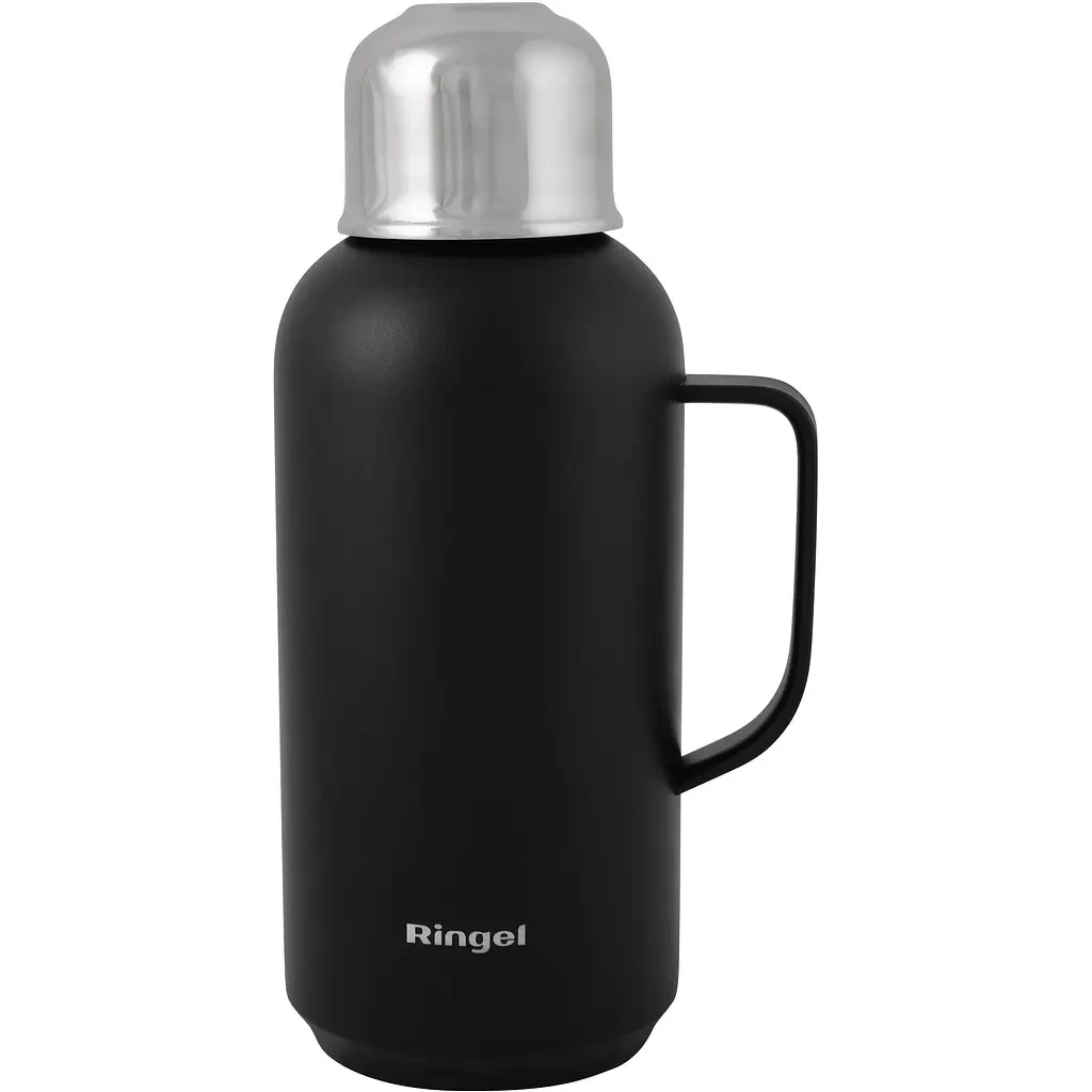Термос із подвійною стінкою Ringel Vega 1.5 л чорний (RG-6140-1500/1), фото 1