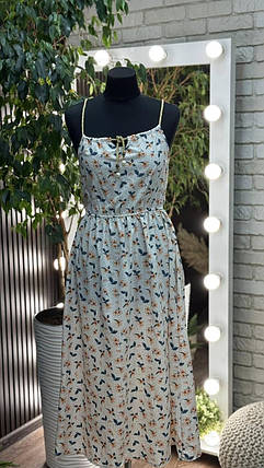 Неймовірна жіноча сукня, тканина "Софт" розмір 48, фото 3