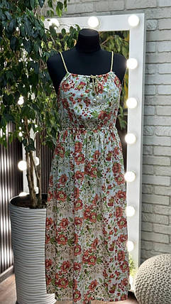 Неймовірна жіноча сукня, тканина "Софт" розмір 48, фото 1