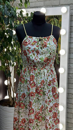 Неймовірна жіноча сукня, тканина "Софт" розмір 48, фото 3