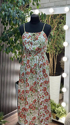 Неймовірна жіноча сукня, тканина "Софт" розмір 48, фото 2