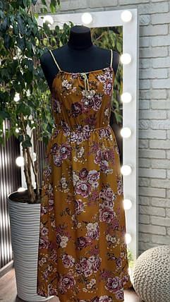 Неймовірна жіноча сукня, тканина "Софт" розмір 48, фото 3