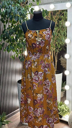 Неймовірна жіноча сукня, тканина "Софт" розмір 48, фото 2