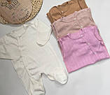 Чоловічок для новонародженого (тканина трансфер), фото 3