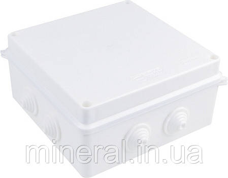 Коробка розподільча серії UAtmo РК 150*150*70, IP65, біла, зов.монтажу, (уп. 9шт) | АСКО-УКРЕМ (A0150170031), фото 1