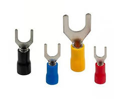 Наконечник вилочний з ізоляцією SV 2-5 (упаковка 50 шт)