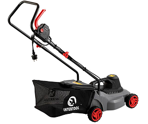 Газонокосарка електрична 320мм 1200Вт INTERTOOL (DT-2260), фото 2