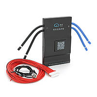 BMS плата JK-B2A24S20P для Li-Ion/LiFePo4/LTO акумуляторів 7S-24S, 200A, Bluetooth, активне балансування, захист і контроль заряду