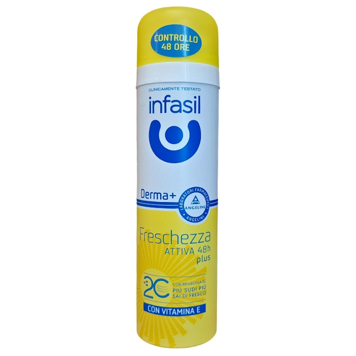 Дезодорант Infasil Freschezza Attiva 48h Plus 150 мл, фото 1