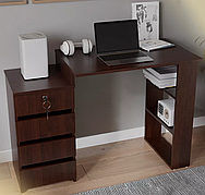 Комп'ютерний стіл (на 4 ящики), офісний стіл, стіл для школяра колір Венге магия