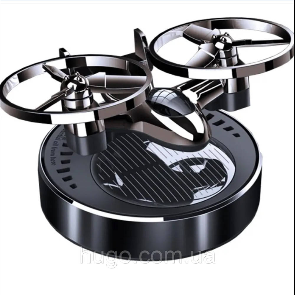 Автомобільний ароматизатор на сонячній батареї "Авіатор" AD-2531 / Ароматизатор в авто / Пахучка, фото 1