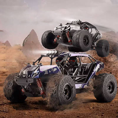 Спортивний іграшковий баггі ралі на р/у для хлопчика 1:18 їде 36 км/год Машинка джип із потужними колесами 7.4 V