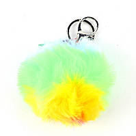 Брелок "Pom Pom" зі звуком, зелено-жовтий