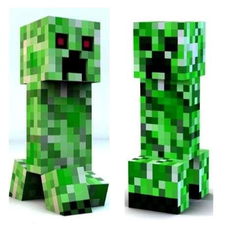 Дакімакура 150х50 см Крипер Creeper Майнкрафт  Minecraft  Подушка з наволочкою обнімашка двухсторння, фото 1