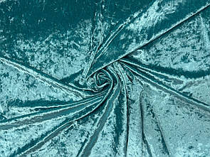 Оксамит Мармур Блакитна м'ята