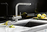 Кухонний змішувач Blanco FONTAS-S II PVD Steel, фото 2