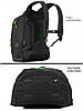 Рюкзак шкільний ортопедичний у 5-11 клас для хлопчика підлітковий з USB чорний з червоним SkyName 91-1, фото 10