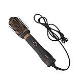 Мультистайлер 6в1 фен щітка VGR V-491 набір для укладання волосся 3 режими 6 насадок, фото 4