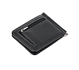 Шкіряний затиск для грошей на магніті Marco Coverna (124) black, фото 5