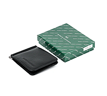 Шкіряний затиск для грошей на магніті Marco Coverna (124) black