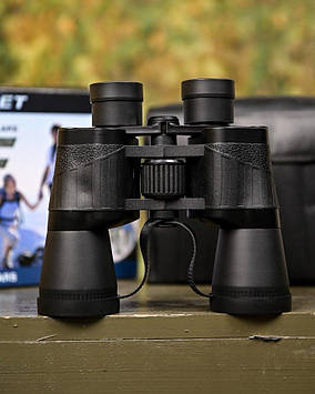 Бінокль Comet AXP203 7x50 чорний, чохол в комплекті