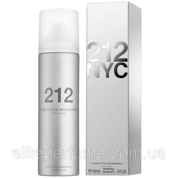 Дезодорант-спрей Carolina Herrera 212 MEN NYC 150 ml