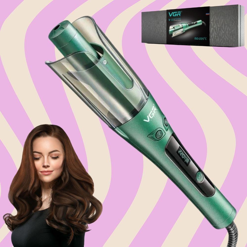 Автоматична плойка для укладання волосся VGR V-583 Стайлер для швидкої завивки волосся від мережі, фото 1