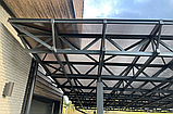 Навіс для авто/ Автомобільний навіс для паркування/Автонавіс у двір під ключ, фото 8