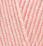 Alize SUPERLANA MIDI (Суперлана Міді) № 523 кришталево-рожевий (Пряжа, нитки для в'язання), фото 2