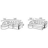Диван МУСТАНГ кутовий розкладний Модерн, фото 4