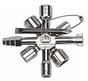 Набір універсальних ключів POWERMAT PM-ZK-10W1T 10-в-1, CrV, набір інструментів 10 в 1