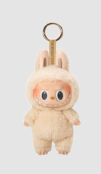 Брелок Labubu білий — милий зайчик для твого стилю