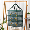Складна сітка для сушки продуктів тришарова FI-58 зелена, фото 6