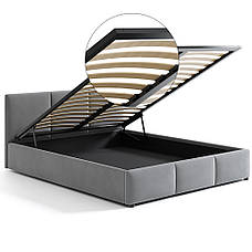 Ліжко Doros Мона Сіре 218х170х82 (83110005), фото 3