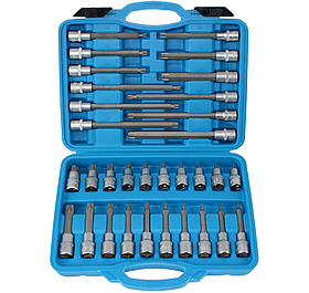 Набір ключів торцевих 1/2" Torx 32 шт. Silver S10635