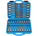 Набір ключів торцевих 1/2" Torx 32 шт. Silver S10635, фото 3