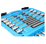 Набір ключів торцевих 1/2" Torx 32 шт. Silver S10635, фото 6